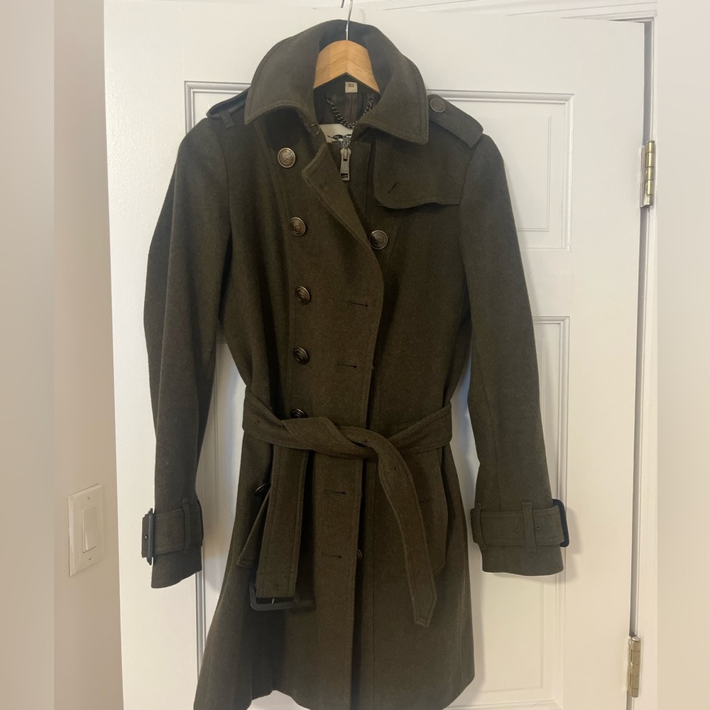 Burberry London Cashmere and Wool Trench Size FR36